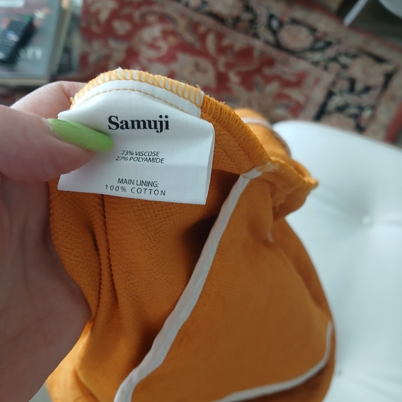 SAMUJI Orange Pants - Picture 4 of 4